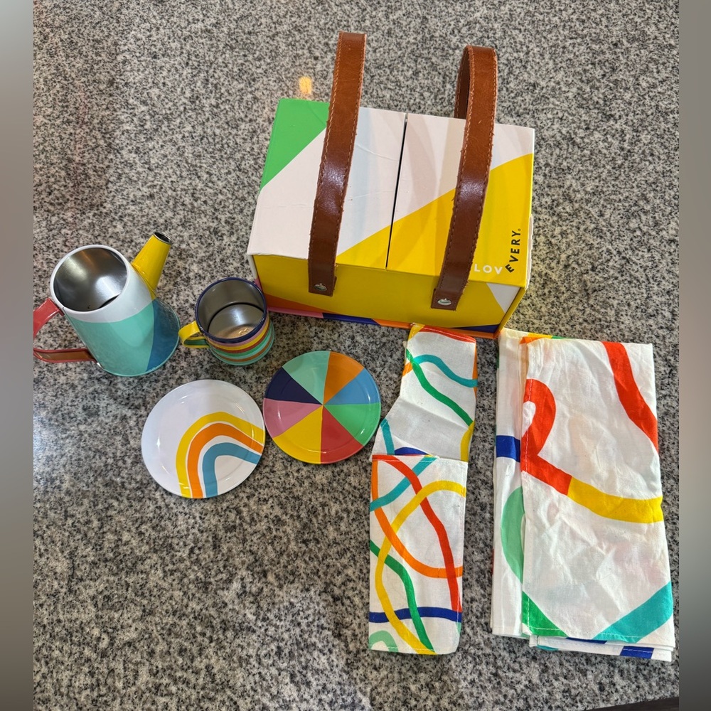 Lovevery play picnic tea Set Toy